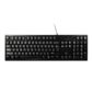 Port Connect Office Budget Wired Keyboard-Black